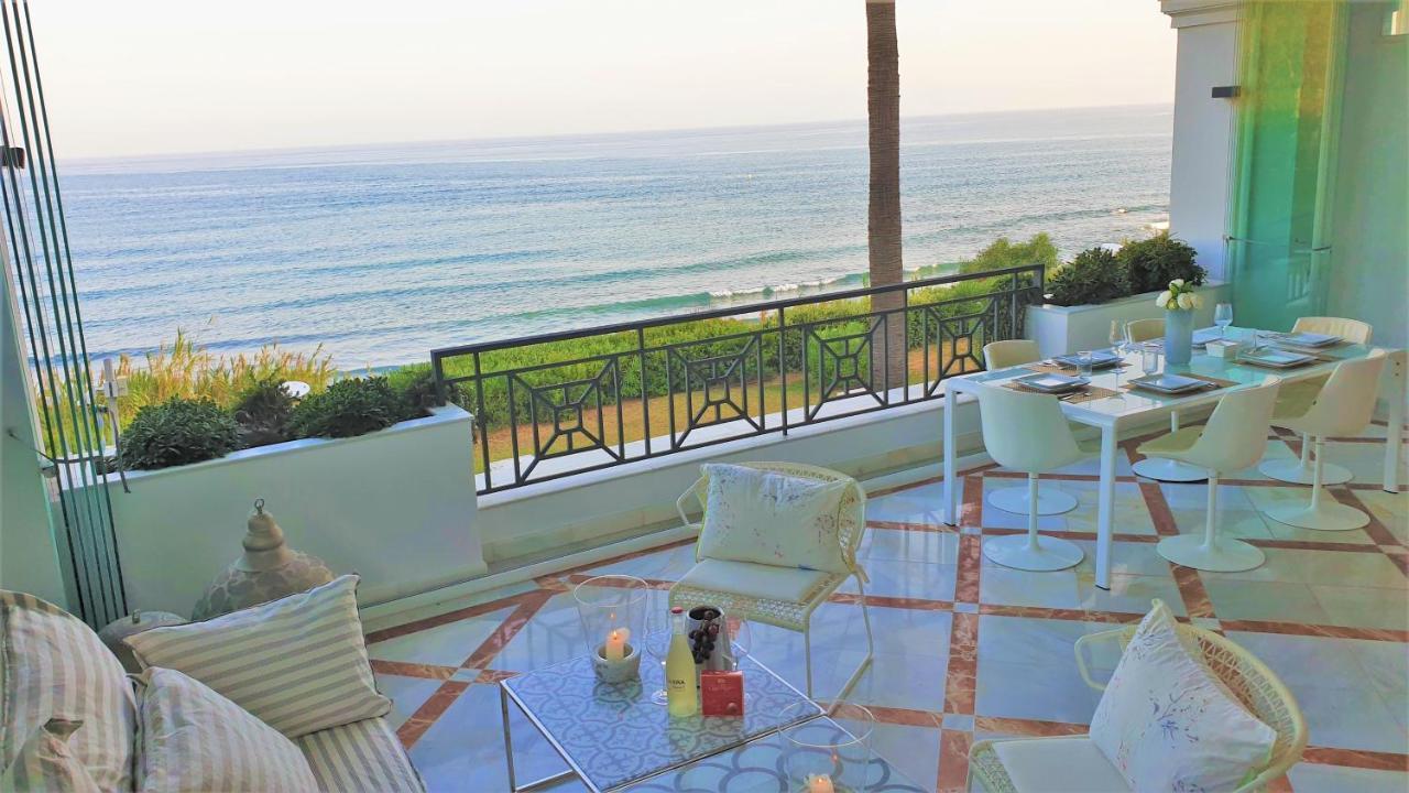 Luxury Apartment Frontal Beach In Doncella Beach Эстепона Экстерьер фото