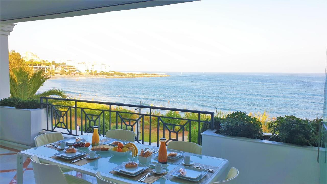 Luxury Apartment Frontal Beach In Doncella Beach Эстепона Экстерьер фото